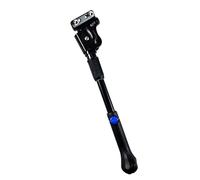 cyclingcolors béquille vélo latérale électrique VAE réglable 24" à 29" latérale Aluminium Noir renforcé entraxe 18mm et 40mm Fixation par vis M6