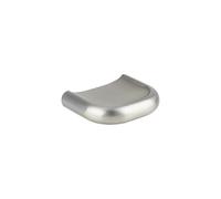 cyclingcolors Bouton de tiroir 32 mm - Bouton de meuble design pour placard/commode avec vis - Finition nickel brossé