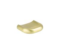 cyclingcolors Bouton de tiroir 32 mm - Bouton de meuble design pour placard/commode avec vis - Finition or brossé