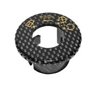 cyclingcolors capuchon de contacteur à clé moto scooter mobylette compatible avec mbk booster stunt yamaha bw's slider carbone