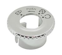 cyclingcolors capuchon de contacteur à clé moto scooter mobylette compatible avec mbk booster stunt yamaha bw's slider chrome