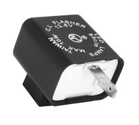 cyclingcolors centrale clignotante moto scooter mobylette compatible avec 12v 10w 2 bornes pour clignotant à LED