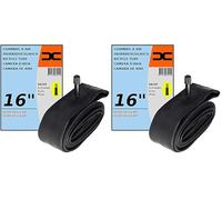 cyclingcolors Chambre A AIR Velo 16 x 1,50-2,00" (40/54-305) Valve Schrader 35MM VTT Route (Lot de 2)