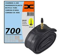 cyclingcolors Chambre A AIR Velo 700x19C 23C (19/23-622) Valve Presta 80MM Universel Route Course