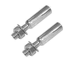 cyclingcolors Clavette Pédalier Vélo, 9mm x 43mm, Lot de 2