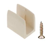 cyclingcolors Clip bloqueur de manivelle volet Roulant beige Support Guide Manette Plastique 15mm - 18mm Universel fenêtre Mur à Visser