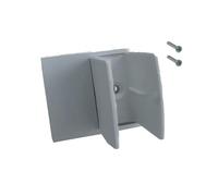 cyclingcolors Clip bloqueur de manivelle volet Roulant gris avec plaquette déport Support Guide Manette Plastique Universel fenêtre Mur à Visser