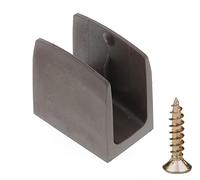 cyclingcolors Clip bloqueur de manivelle volet Roulant marron Support Guide Manette Plastique 15mm - 18mm Universel fenêtre Mur à Visser