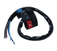 cyclingcolors commodo commutateur moto scooter mobylette compatible avec mbk 51 type cev noir gauche