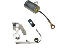 cyclingcolors condensateur à fil + rupteur compatible avec solex 2200 3300 3800 5000 vis platinées moto cyclomoteur vélo