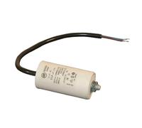 cyclingcolors Condensateur de démarrage universel avec câble 2 fils 10µF 450V Ø36mm longueur 57mm fixation M8 Permanent Moteur Appareils Electriques Ménagers Pompe Volet roulant Connecteur