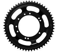 cyclingcolors couronne moto scooter mobylette cyclomoteur compatible avec peugeot 103 roue aluminium 56 dents alésage 98mm 10 trous noir