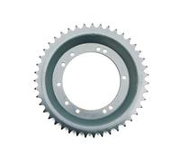 cyclingcolors couronne moto scooter mobylette cyclomoteur compatible avec peugeot 103 roue batons acier 43 dents alésage 94mm 10 trous