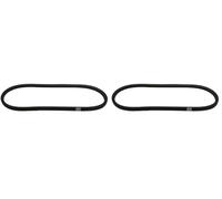 cyclingcolors courroie de transmission lisse compatible avec Peugeot 103 SP MVL moto mobylette cyclomoteur scooter (Lot de 2)