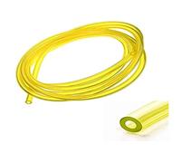 cyclingcolors durite essence 2.5mm x 5mm x 1m jaune transparente silicone tondeuse motoculteur tracteur débroussailleuse taille haie tronçonneuse coupe bordure