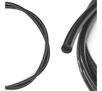 cyclingcolors durite essence 2mm intérieur x 3.5mm x 1m silicone noire tondeuse tracteur débroussailleuse tronçonneuse coupe bordure souffleur taille haie thermique tuyau carburant