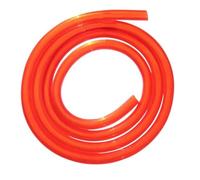 cyclingcolors Durite essence rouge translucide haute qualité spéciale hydrocarbure Huile Tuyau Carburant moto scooter quad, Ø 6mm x 2 mètres