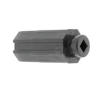 cyclingcolors embout de tube de volet roulant octogonal fenêtre sortie plastique, pour tube octogonal de 40 mm sortie carré de 10 mm avec nez Ø 25 mm