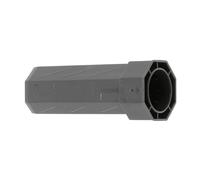 cyclingcolors embout de tube de volet roulant octogonal fenêtre sortie plastique, pour tube octogonal de 40 mm sortie pour roulement Ø 28 mm