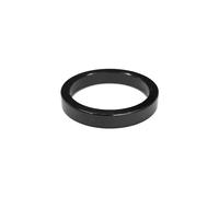 cyclingcolors Entretoise Potence Direction Ahead vélo Cycle réglage Position Poste Pilotage Ville Route VTT Aluminium Noir, 1" 5mm