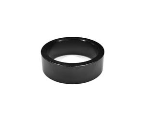 cyclingcolors Entretoise Potence Direction Ahead vélo Cycle réglage Position Poste Pilotage Ville Route VTT Aluminium Noir, 1 1/8" 10mm