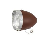 cyclingcolors feu Avant vélo 3X LED, Fixation Fourche, Marron, Style Vintage