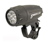 cyclingcolors feu Avant vélo 5X LED, Fixation sur Guidon, Cintre