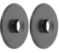 cyclingcolors Flasque de guidage clipsable pour volet roulant Ø130mm avec embouts escamotables crabot femelle Fenêtre Tablier Enroulement Déroulement Fermeture Store Cordon (Lot de 2)