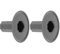 cyclingcolors Flasque de guidage coulissant Ø140mm pour tube octogonal de 40mm Volet roulant Store Tablier Fenêtre Enroulement Déroulement (Lot de 2)