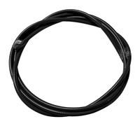 Gaine noir 6mm 3m fil plat cyclomoteur moto mobylette motoculture tracteur Noir