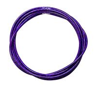 cyclingcolors gaine de frein vélo 5mm cable universel vtt route ville insert performance, 3m (violet laser)