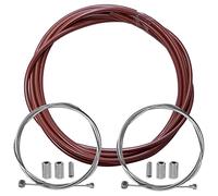 cyclingcolors Gaine Frein vélo avec câble Embouts kit Avant arrière Compatible avec Shimano Sram Cycle Ville Route VTT Insert Performance Cable