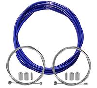 cyclingcolors Gaine Frein vélo avec câble Embouts kit Avant arrière Compatible avec Shimano Sram Cycle Ville Route VTT Insert Performance Cable