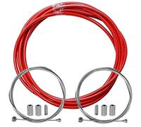 cyclingcolors Gaine Frein vélo avec câble Embouts kit Avant arrière Compatible avec Shimano Sram Cycle Ville Route VTT Insert Performance Cable