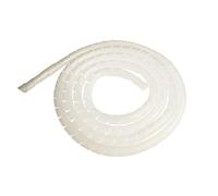 cyclingcolors Gaine spiralée Transparente Flexible Souple Protection câble électrique Spirale Plastique TV télé Ordinateur USB Faisceau Manchon (diamètre 14mm, Longueur 1m)