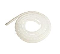 cyclingcolors Gaine spiralée Transparente Flexible Souple Protection câble électrique Spirale Plastique TV télé Ordinateur USB Faisceau Manchon (diamètre 10mm, Longueur 3m)