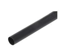 cyclingcolors gaine thermorétractable manchon isolation câble électrique, noir diamètre avant 16mm, diamètre après 4mm, longueur 1m, épaisseur 1,8mm