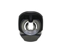 cyclingcolors Garde Boue Moto Scooter mobylette Compatible avec MBK 50 Booster 2004>/Yamaha 50 BWS 2004> Noir (Partie SUPERIEUR), Avant