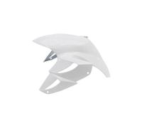 cyclingcolors Garde Boue Moto Scooter mobylette Compatible avec MBK 50 Booster NG, Rocket/Yamaha 50 BWS Bump, Spy Blanc Brillant, Avant