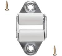 cyclingcolors Guide sangle de volet roulant à galets pour sangle 12 à 20mm en acier fixation verticale à visser entraxe 44mm Accessoire Rouleau Enroulement Fixation Fenêtre Store Finition