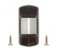 cyclingcolors Guide sangle largeur 12 à 15mm de volet roulant avec cache PVC marron fixation horizontale à visser entraxe 30mm Accessoire Rouleau Enroulement Fixation Fenêtre Store Finition