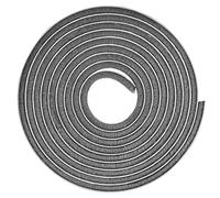 cyclingcolors Joint brosse non adhésif gris bande anti poussière Fenêtre Porte coulissantes Rail Etanchéité Meuble Placard Isolation Verre Vitre, 7mm x 9mm x 2,5m