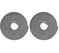 cyclingcolors Joint brosse non adhésif gris coulissant bande anti poussière Fenêtre Porte coulissantes Rail Etanchéité Meuble Isolation, 4,8mm x 4mm x 10m (Lot de 2)