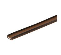 cyclingcolors Joint coupe-feu en matériau intumescent, pare fumée protection acoustique, porte meuble entrée secours, largeur 15mm marron clair