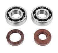 cyclingcolors joint spi + roulement embiellage moto scooter mobylette compatible avec am6 minarelli mbk xpower yamaha tzr rieju mrt beta rr 6204-2rs