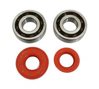 cyclingcolors joint spi + roulement embiellage moto scooter mobylette compatible avec mbk booster nitro yamaha bw's aerox aprilia sr cpi keeway 6204