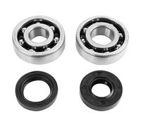 cyclingcolors joint spi + roulement embiellage moto scooter mobylette compatible avec minarelli am6 mbk xpower limit yamaha tzr rieju mrt beta rr 6204+6303