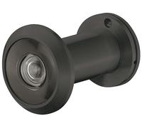 cyclingcolors Judas pour porte d'entrée, noir graphite, revêtement PVD, diamètre 16mm