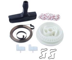 cyclingcolors Kit Lanceur Poulie Poignée Corde Ressort Cliquet démarrage débroussailleuse Compatible avec MS210 MS230 021 023 025 017 018