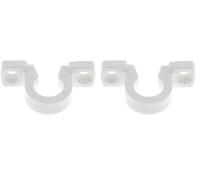 cyclingcolors lacet espagnolette collier plastique blanc volet battant fenêtre butée maintien (Lot de 2)